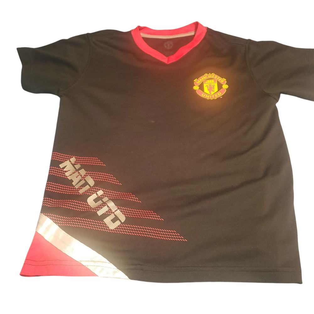 Manchester United Youth Size 12 Polyester Jersey FLAW